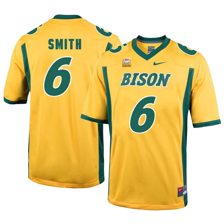 North Dakota State Bison 6 Zach Smith Gold College Football Jersey Dzhi,We sell and wholesale North Dakota State Bison 6 Zach Smith Gold College Football Jersey Dzhi on line form chian!